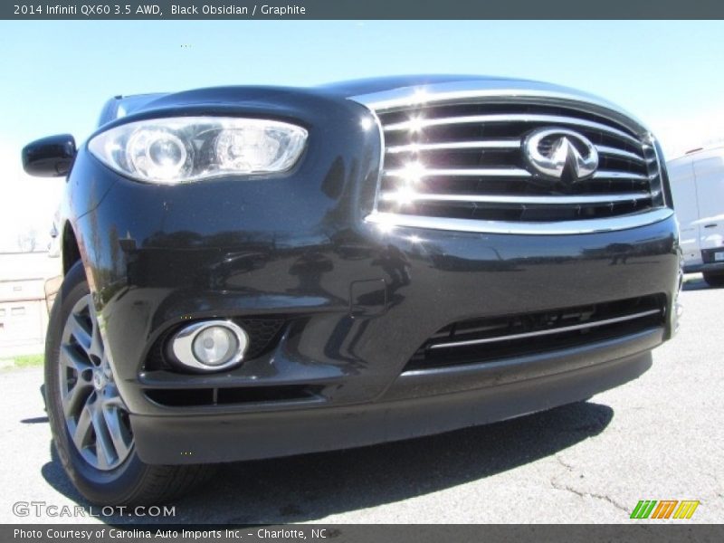 Black Obsidian / Graphite 2014 Infiniti QX60 3.5 AWD