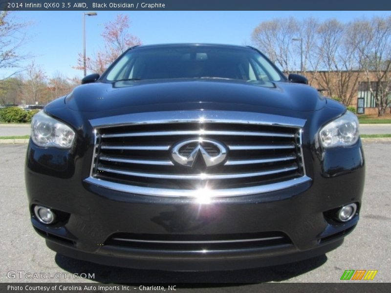 Black Obsidian / Graphite 2014 Infiniti QX60 3.5 AWD
