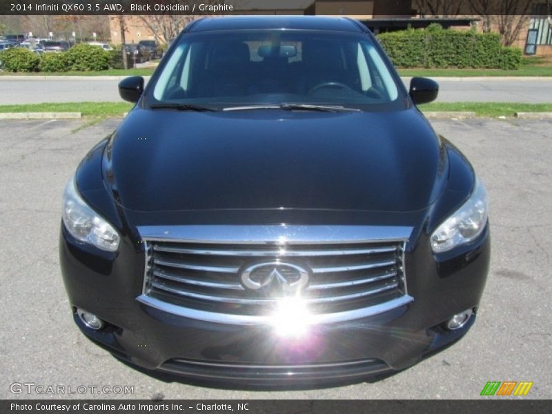 Black Obsidian / Graphite 2014 Infiniti QX60 3.5 AWD