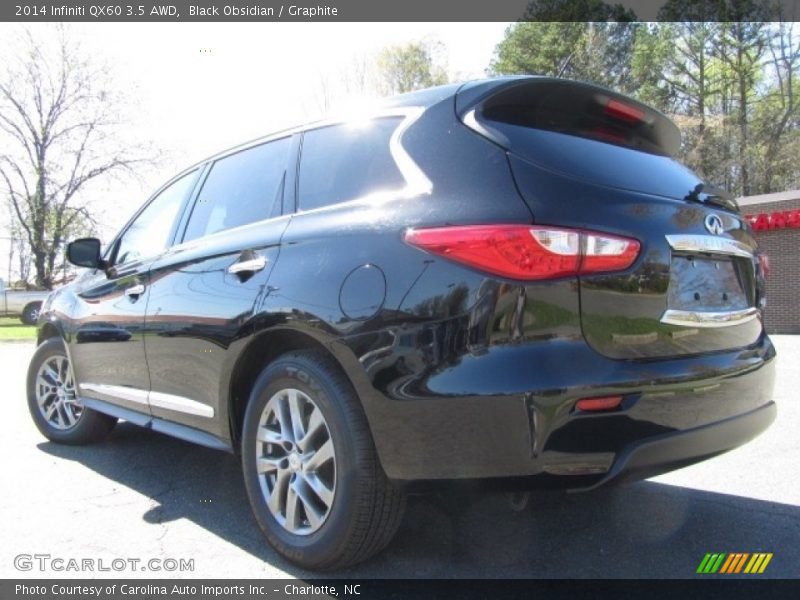 Black Obsidian / Graphite 2014 Infiniti QX60 3.5 AWD