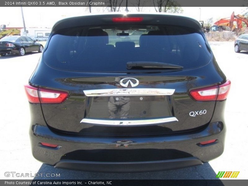 Black Obsidian / Graphite 2014 Infiniti QX60 3.5 AWD