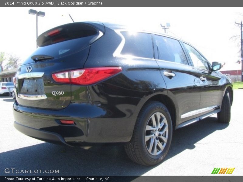 Black Obsidian / Graphite 2014 Infiniti QX60 3.5 AWD