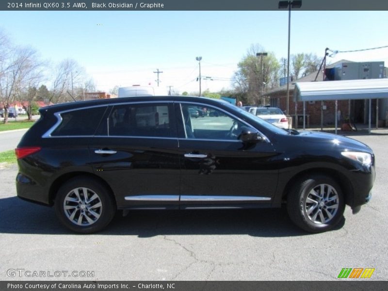 Black Obsidian / Graphite 2014 Infiniti QX60 3.5 AWD