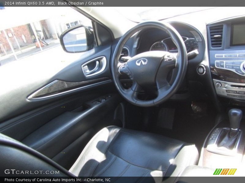 Black Obsidian / Graphite 2014 Infiniti QX60 3.5 AWD