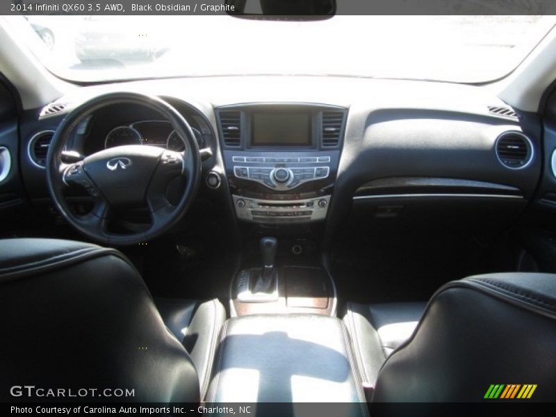 Black Obsidian / Graphite 2014 Infiniti QX60 3.5 AWD