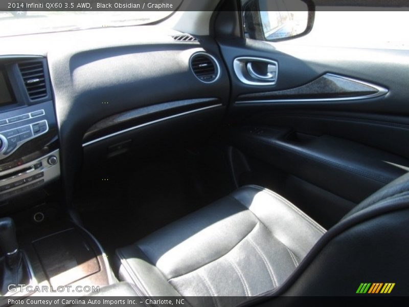 Black Obsidian / Graphite 2014 Infiniti QX60 3.5 AWD