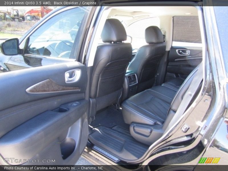 Black Obsidian / Graphite 2014 Infiniti QX60 3.5 AWD