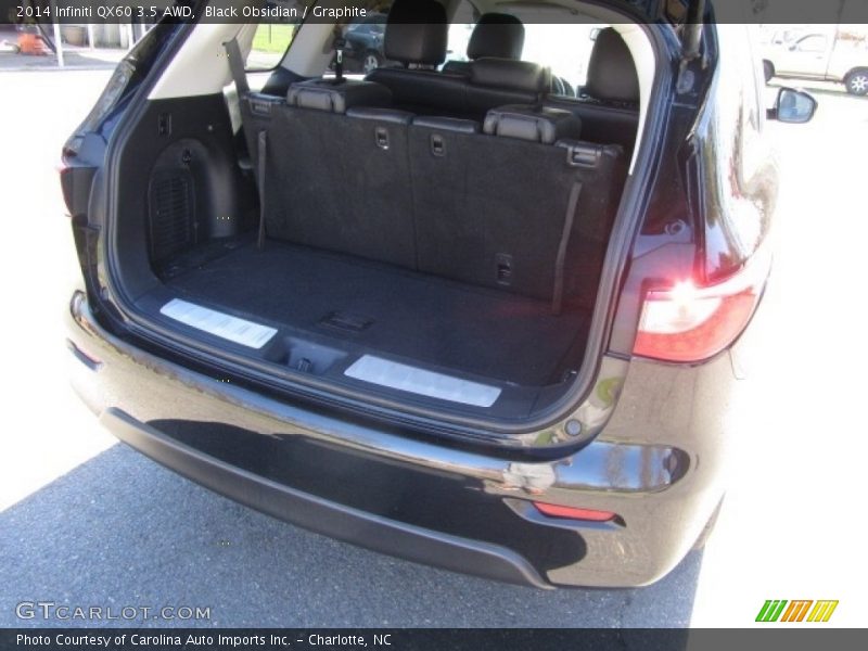 Black Obsidian / Graphite 2014 Infiniti QX60 3.5 AWD