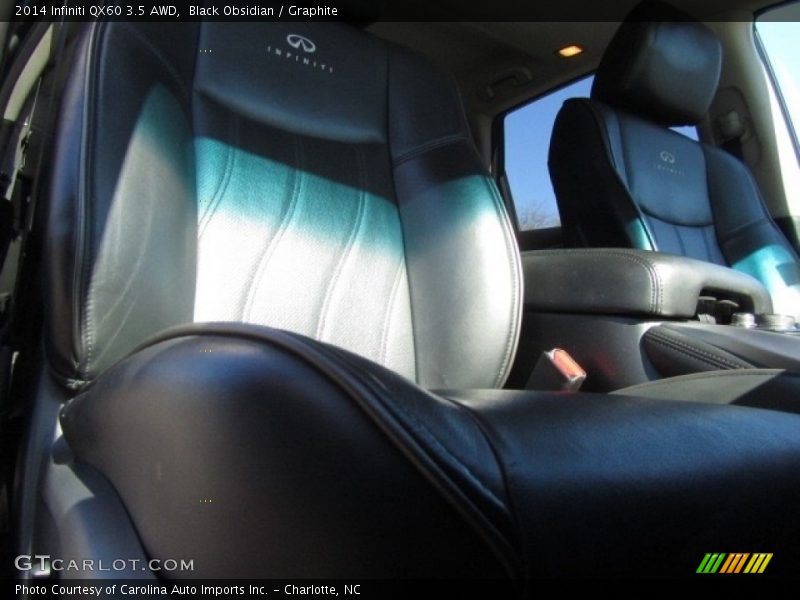 Black Obsidian / Graphite 2014 Infiniti QX60 3.5 AWD