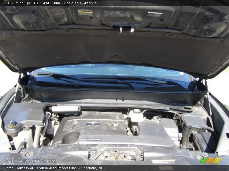 Black Obsidian / Graphite 2014 Infiniti QX60 3.5 AWD