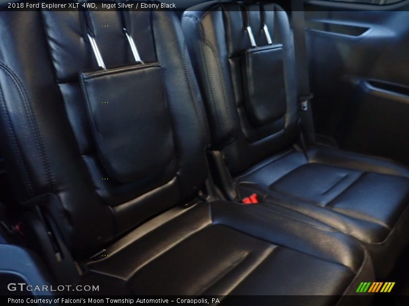 Ingot Silver / Ebony Black 2018 Ford Explorer XLT 4WD