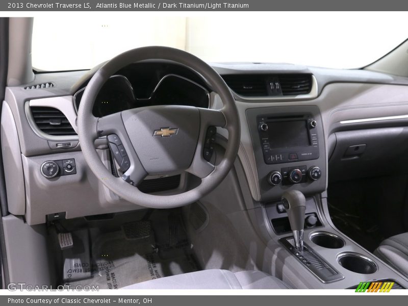 Dashboard of 2013 Traverse LS