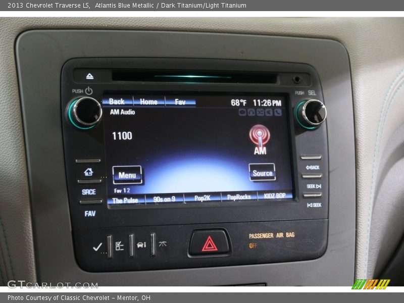 Audio System of 2013 Traverse LS