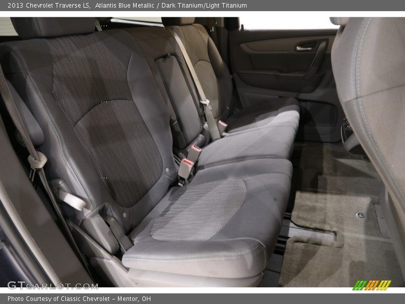 Atlantis Blue Metallic / Dark Titanium/Light Titanium 2013 Chevrolet Traverse LS