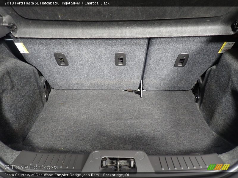 Ingot Silver / Charcoal Black 2018 Ford Fiesta SE Hatchback