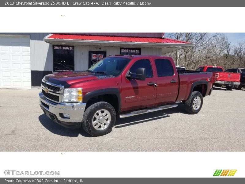 Deep Ruby Metallic / Ebony 2013 Chevrolet Silverado 2500HD LT Crew Cab 4x4