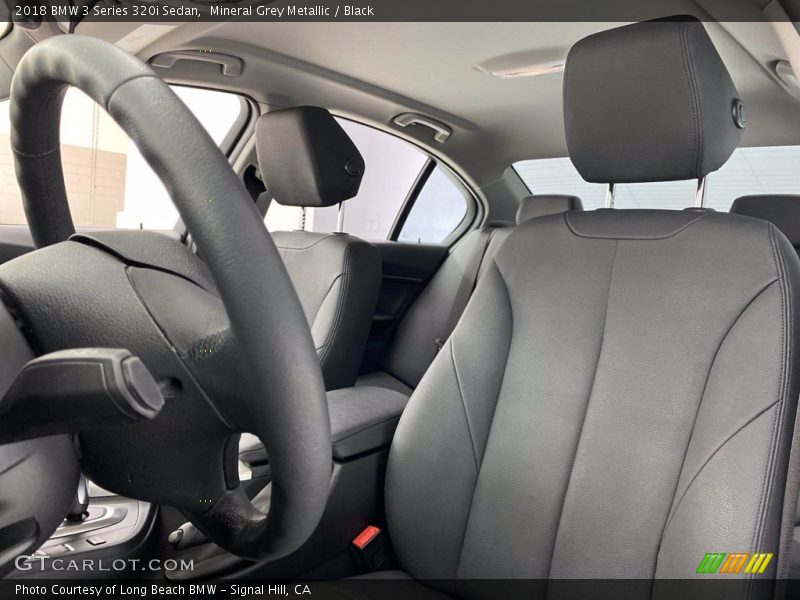 Mineral Grey Metallic / Black 2018 BMW 3 Series 320i Sedan