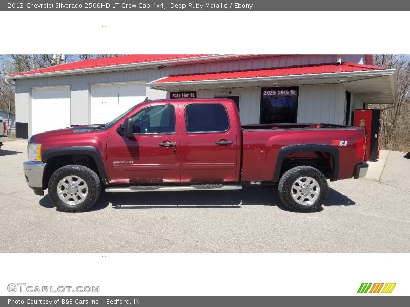 Deep Ruby Metallic / Ebony 2013 Chevrolet Silverado 2500HD LT Crew Cab 4x4