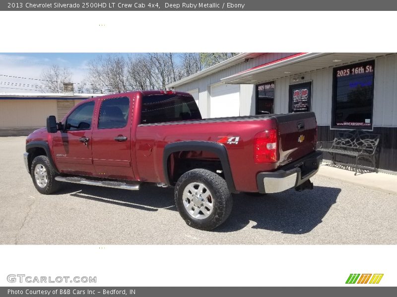 Deep Ruby Metallic / Ebony 2013 Chevrolet Silverado 2500HD LT Crew Cab 4x4