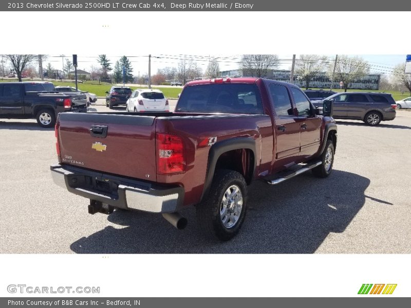 Deep Ruby Metallic / Ebony 2013 Chevrolet Silverado 2500HD LT Crew Cab 4x4