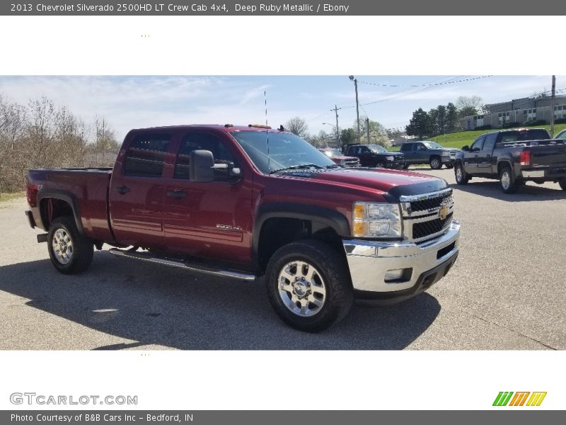 Deep Ruby Metallic / Ebony 2013 Chevrolet Silverado 2500HD LT Crew Cab 4x4