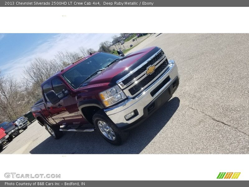 Deep Ruby Metallic / Ebony 2013 Chevrolet Silverado 2500HD LT Crew Cab 4x4