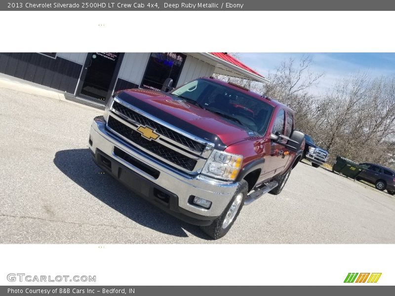 Deep Ruby Metallic / Ebony 2013 Chevrolet Silverado 2500HD LT Crew Cab 4x4