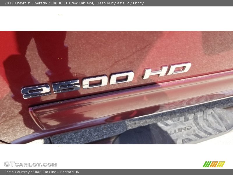 Deep Ruby Metallic / Ebony 2013 Chevrolet Silverado 2500HD LT Crew Cab 4x4
