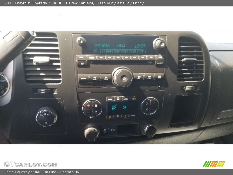 Deep Ruby Metallic / Ebony 2013 Chevrolet Silverado 2500HD LT Crew Cab 4x4