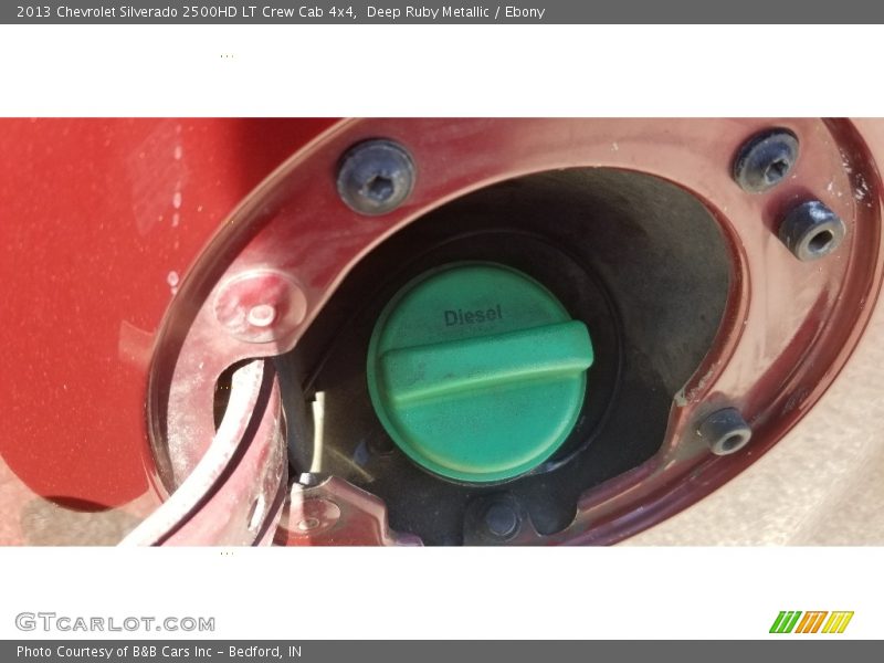 Deep Ruby Metallic / Ebony 2013 Chevrolet Silverado 2500HD LT Crew Cab 4x4