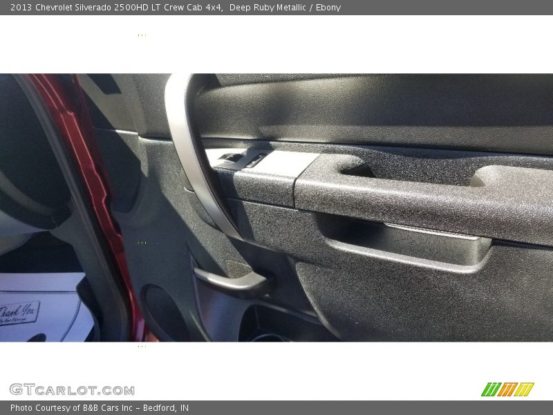 Deep Ruby Metallic / Ebony 2013 Chevrolet Silverado 2500HD LT Crew Cab 4x4