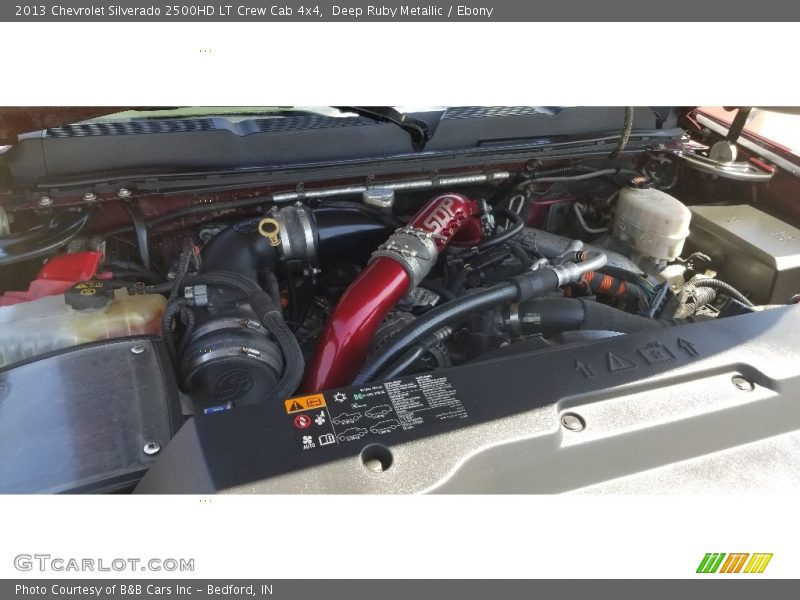 Deep Ruby Metallic / Ebony 2013 Chevrolet Silverado 2500HD LT Crew Cab 4x4