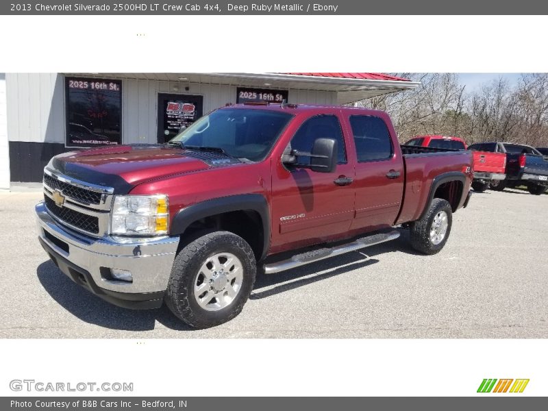 Deep Ruby Metallic / Ebony 2013 Chevrolet Silverado 2500HD LT Crew Cab 4x4