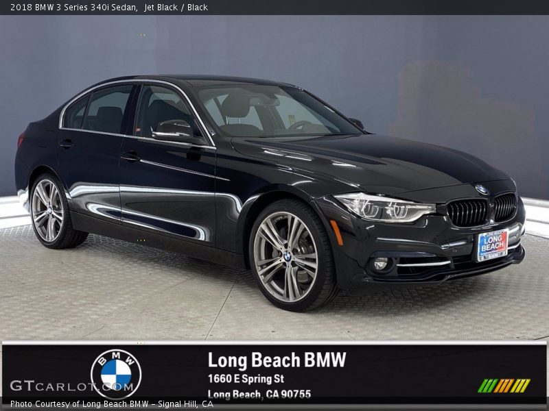 Jet Black / Black 2018 BMW 3 Series 340i Sedan