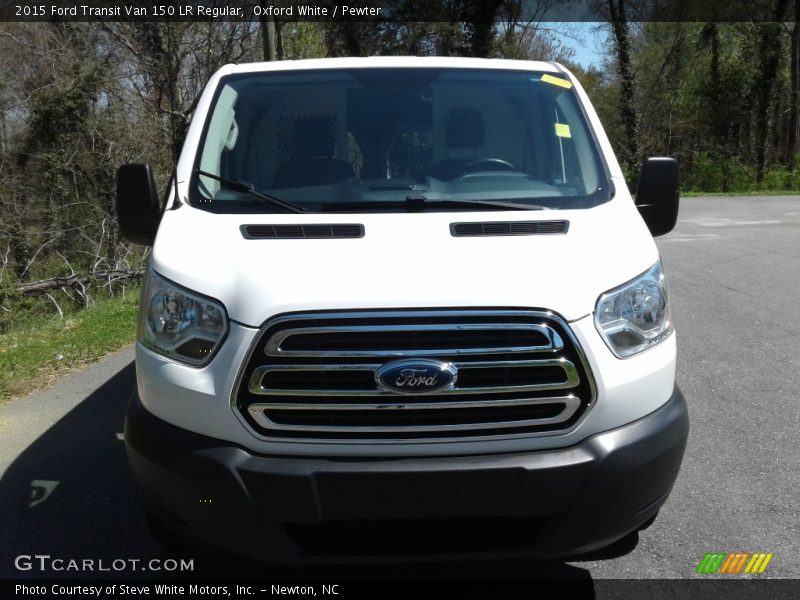 Oxford White / Pewter 2015 Ford Transit Van 150 LR Regular