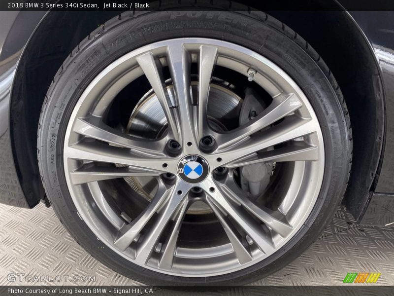 Jet Black / Black 2018 BMW 3 Series 340i Sedan
