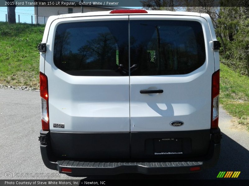 Oxford White / Pewter 2015 Ford Transit Van 150 LR Regular