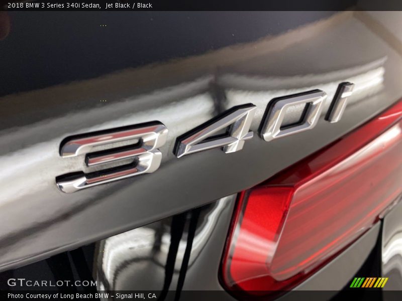 Jet Black / Black 2018 BMW 3 Series 340i Sedan
