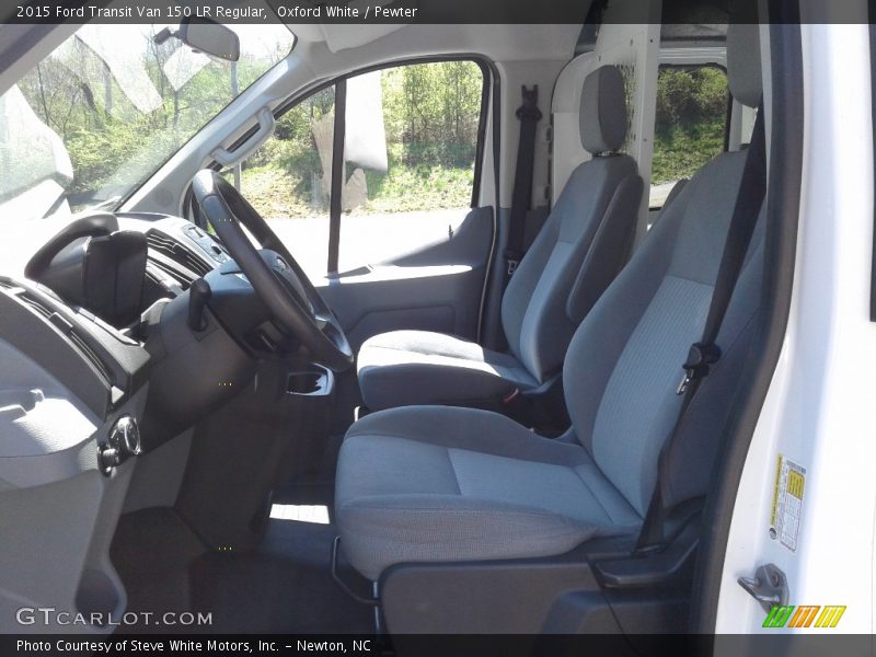Oxford White / Pewter 2015 Ford Transit Van 150 LR Regular