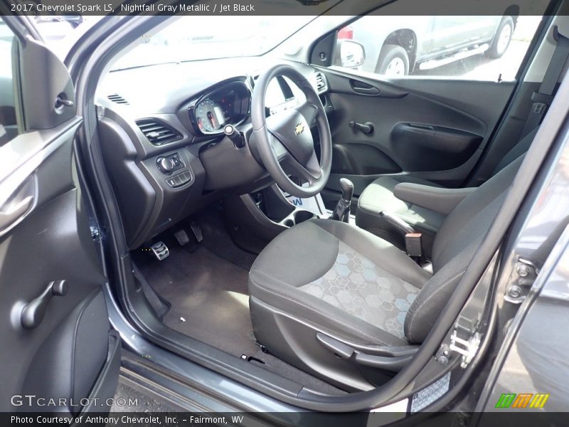 Front Seat of 2017 Spark LS