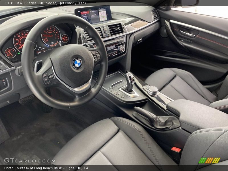 Jet Black / Black 2018 BMW 3 Series 340i Sedan