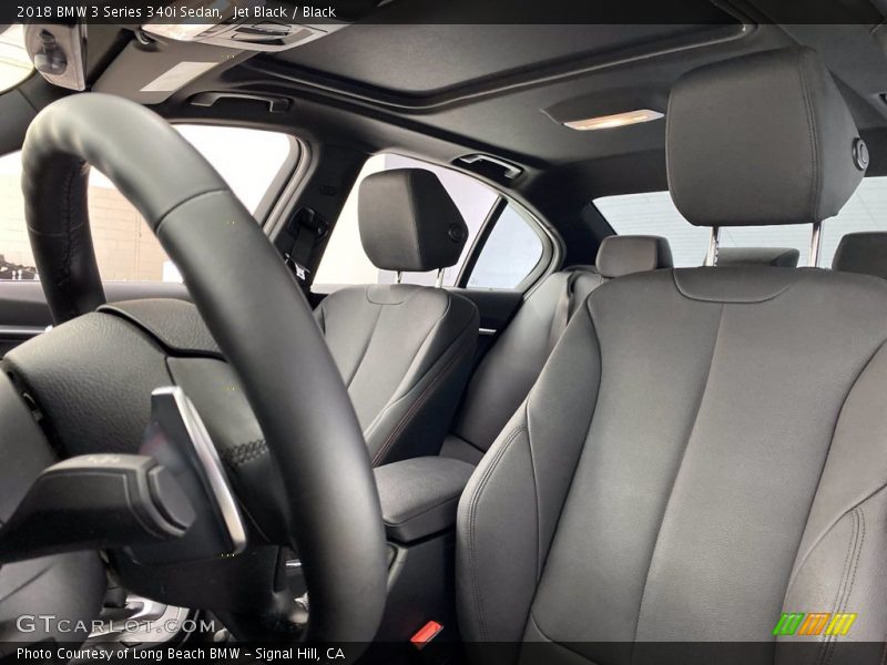 Jet Black / Black 2018 BMW 3 Series 340i Sedan