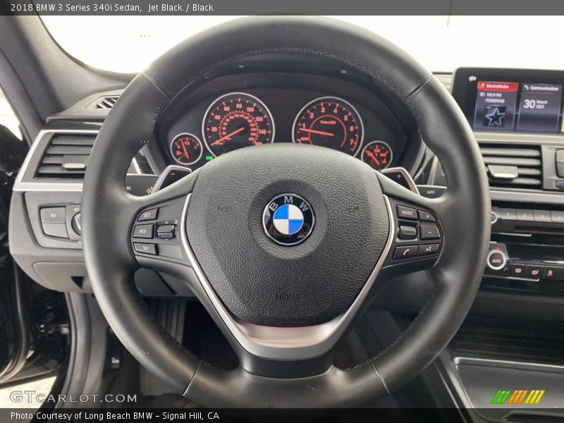 Jet Black / Black 2018 BMW 3 Series 340i Sedan