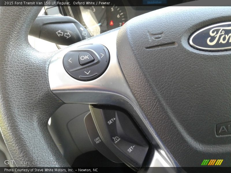 Oxford White / Pewter 2015 Ford Transit Van 150 LR Regular