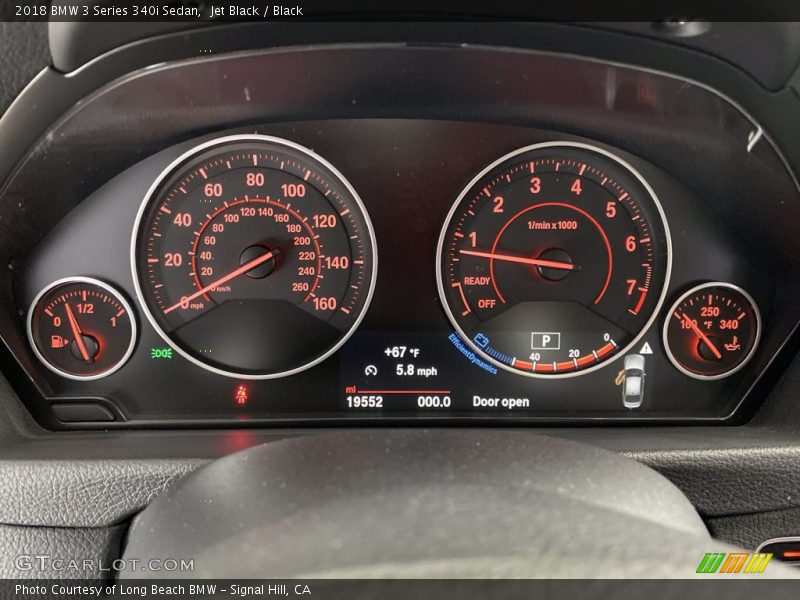 Jet Black / Black 2018 BMW 3 Series 340i Sedan