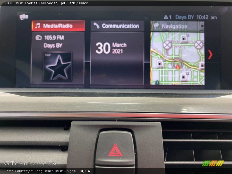 Jet Black / Black 2018 BMW 3 Series 340i Sedan