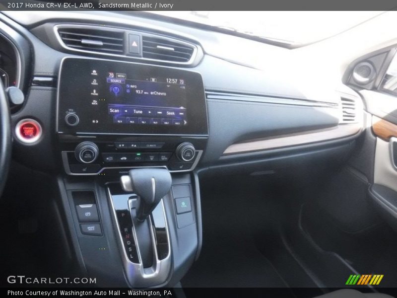 Sandstorm Metallic / Ivory 2017 Honda CR-V EX-L AWD