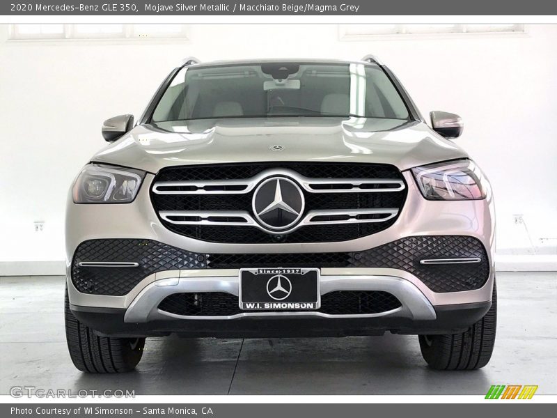 Mojave Silver Metallic / Macchiato Beige/Magma Grey 2020 Mercedes-Benz GLE 350