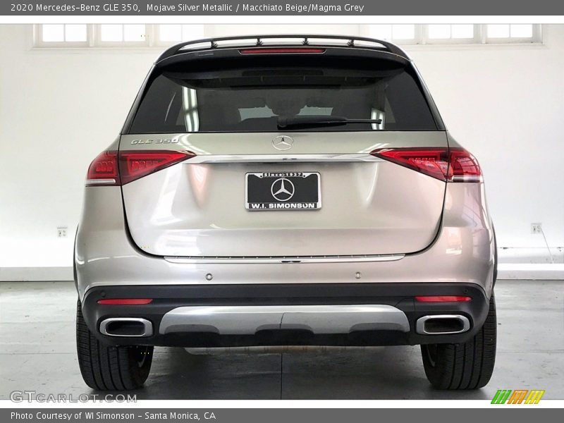 Mojave Silver Metallic / Macchiato Beige/Magma Grey 2020 Mercedes-Benz GLE 350