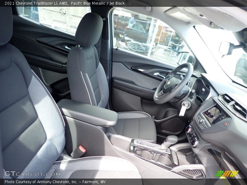 Pacific Blue Metallic / Jet Black 2021 Chevrolet TrailBlazer LS AWD